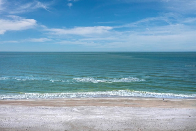 water view with a beach view