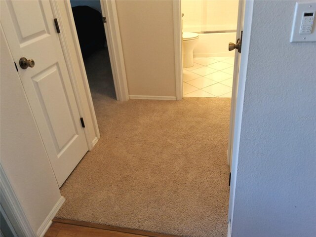 5115 44th St W, Bradenton, FL 34210 - hall with carpet floors