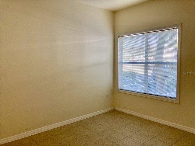 empty room featuring plenty of natural light