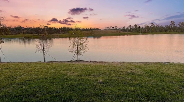 property view of water