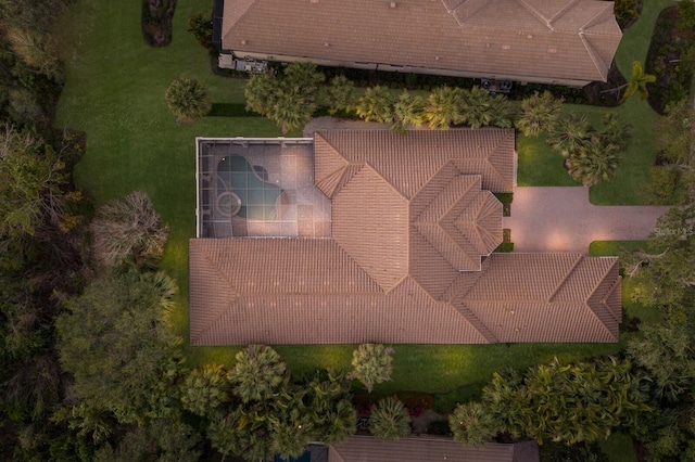 drone / aerial view