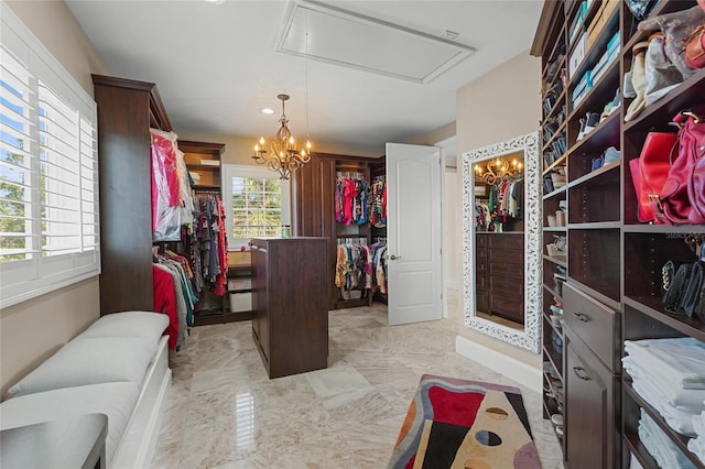 view of spacious closet