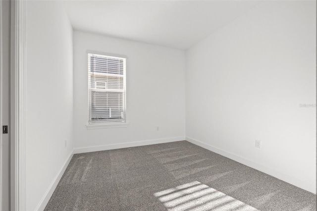 empty room featuring carpet floors