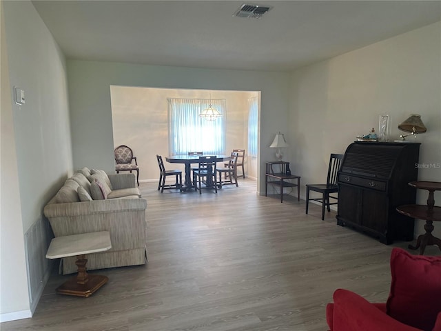 430 Botticelli Dr Unit 430, Nokomis, FL 34275 - living room with wood finished floors and baseboards