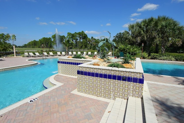 view of swimming pool