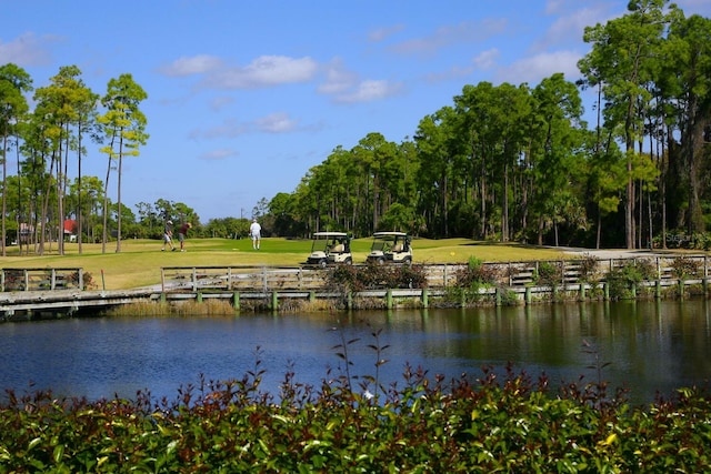 property view of water