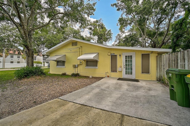 view of rear view of house