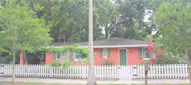 view of ranch-style home