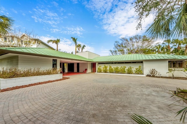 view of ranch-style house