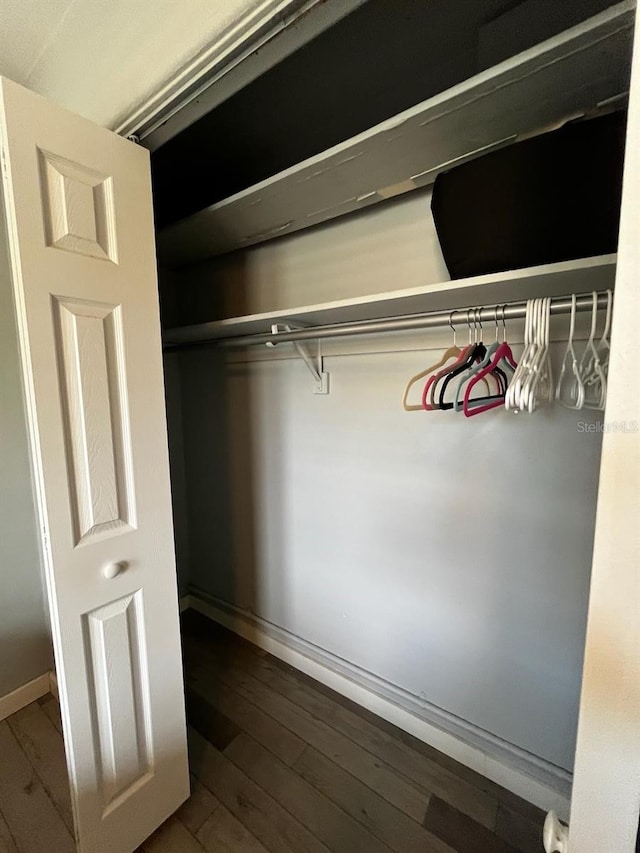 view of closet