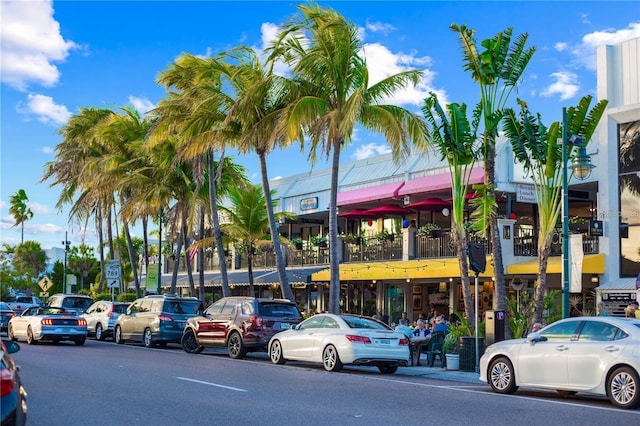 view of vehicle parking