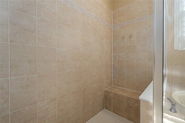 3439 101st Ave E, Parrish, FL 34219 - bathroom with a tile shower
