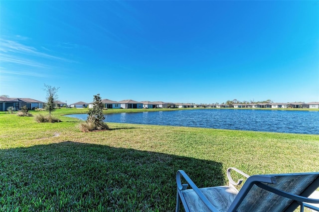 property view of water