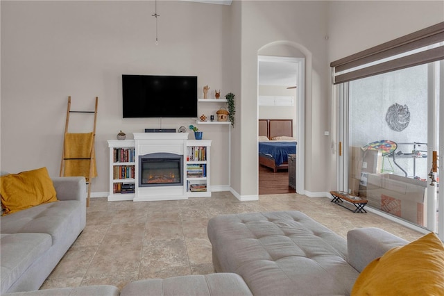 view of living room