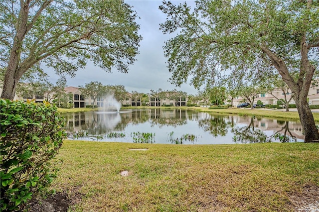 property view of water