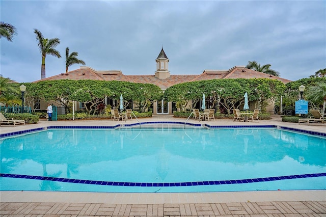 view of swimming pool