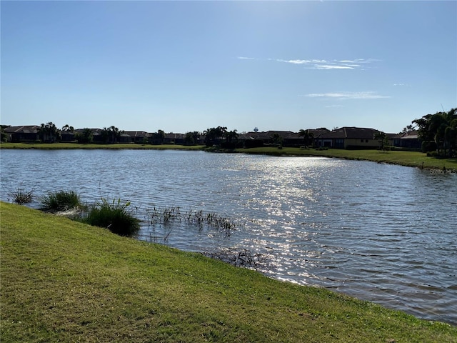 property view of water