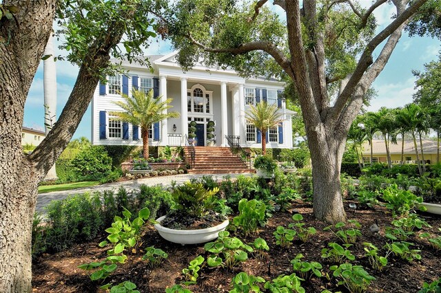 1541 Bay Point Dr, Sarasota, FL 34236 - view of neoclassical / greek revival house