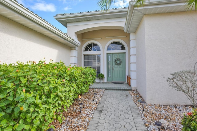 view of entrance to property