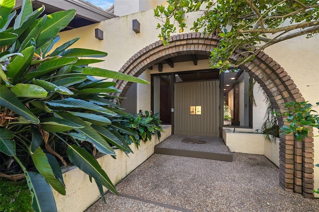 view of property entrance