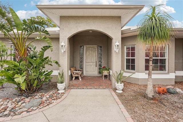 view of property entrance