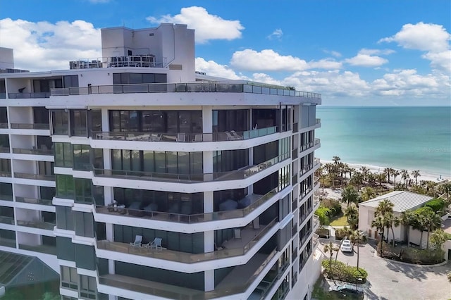 view of property featuring a water view