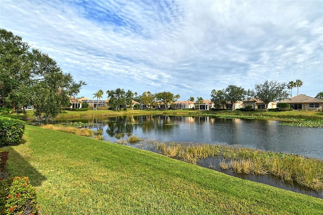 property view of water