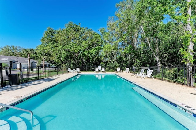 view of pool