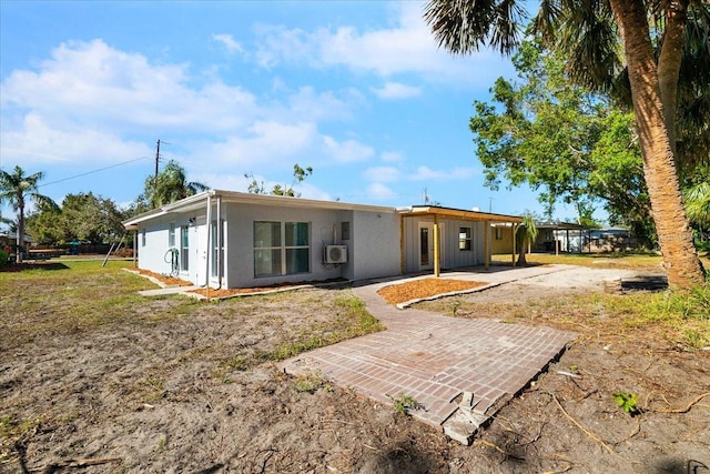 view of rear view of house