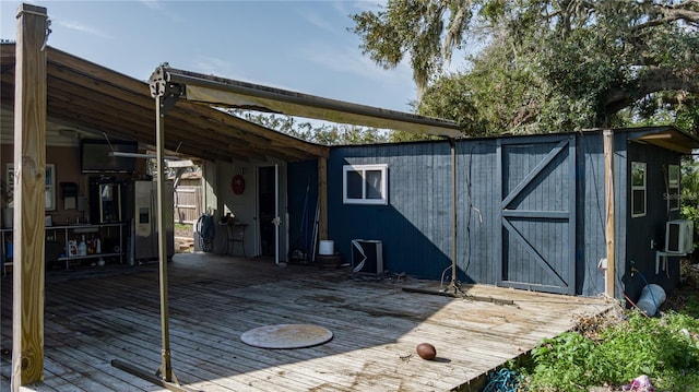 exterior space with central air condition unit