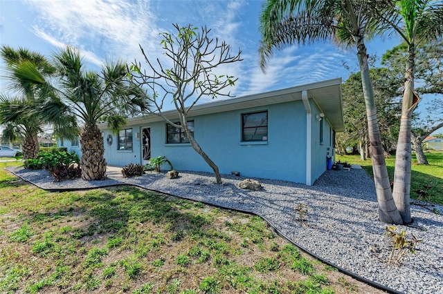 view of ranch-style home