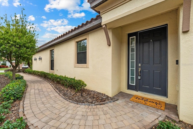 view of entrance to property