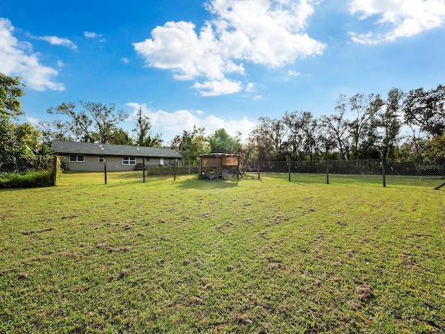5645 Churchill Downs Rd, Sarasota, FL 34241 - view of yard with a detached carport