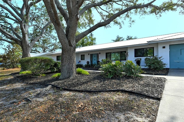 view of ranch-style home