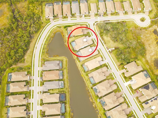 5305 Brookgrove Dr, Sarasota, FL 34238 - birds eye view of property featuring a residential view