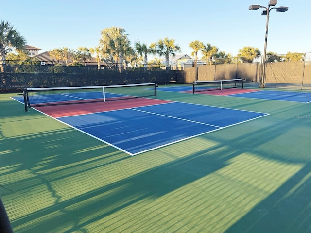 5305 Brookgrove Dr, Sarasota, FL 34238 - view of sport court with community basketball court and fence