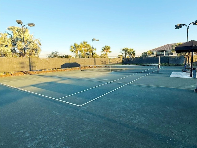 5305 Brookgrove Dr, Sarasota, FL 34238 - view of sport court featuring fence