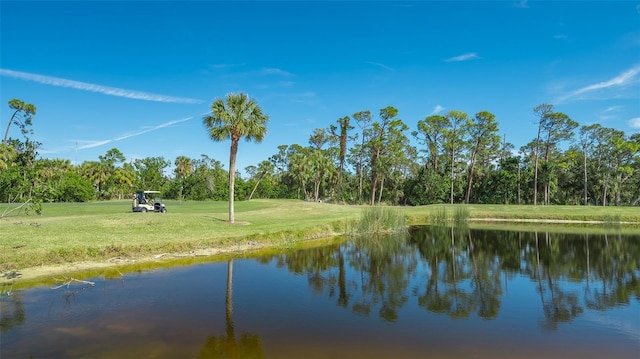 property view of water