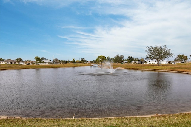 property view of water