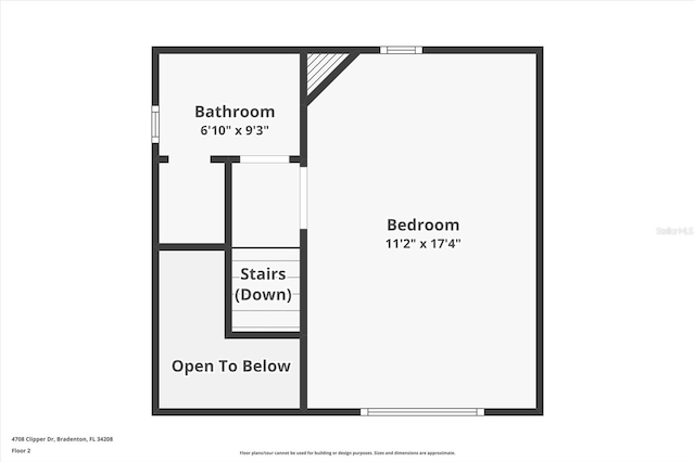 4708 Clipper Dr, Bradenton, FL 34208 - plan