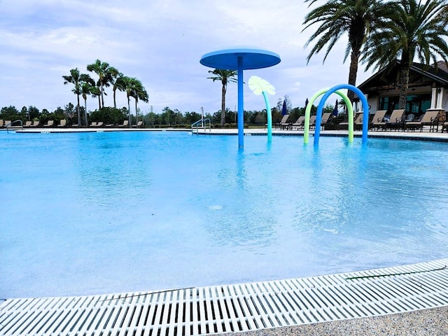 view of pool