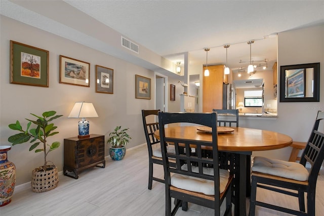 view of dining area