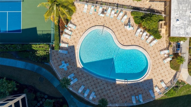 view of pool