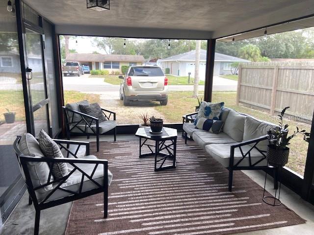 view of patio / terrace featuring outdoor lounge area