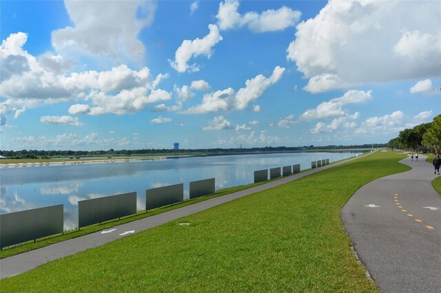 property view of water