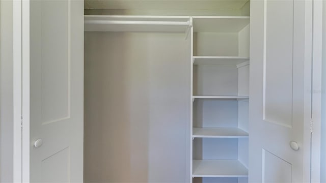 view of closet