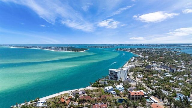 1123 Crescent St Unit 1123/1125, Sarasota, FL 34242 - aerial view of a large body of water