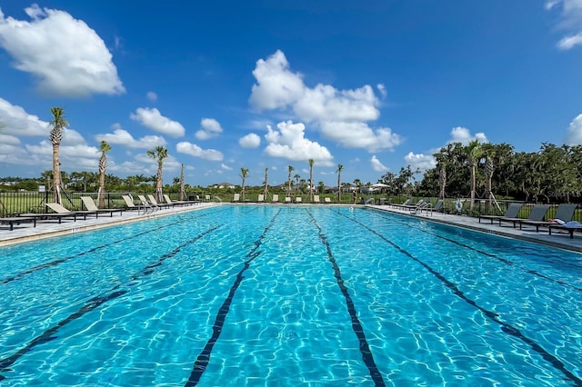 view of swimming pool