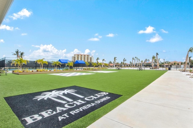 130 Riviera Dunes Way Unit 1104, Palmetto, FL 34221 - view of home's community with fence