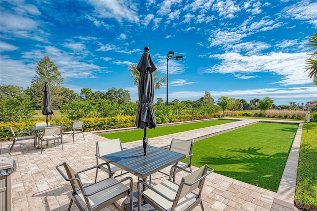 view of patio